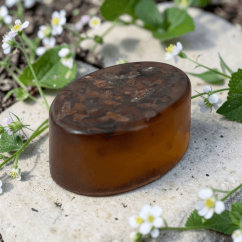 Přírodní peelingové mýdlo Káva a Čoko