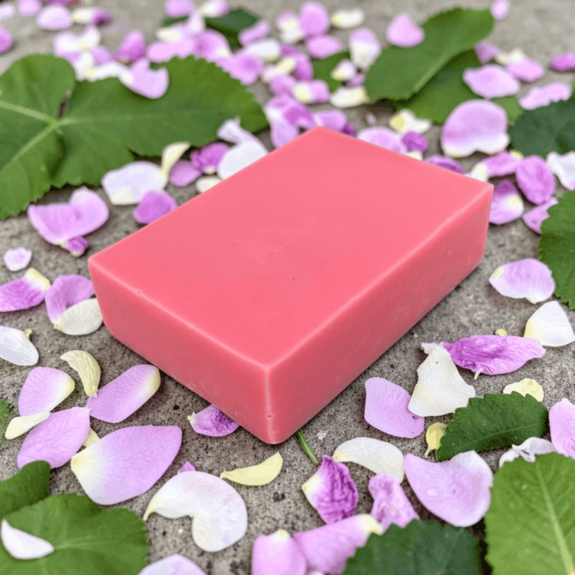 Přírodní mýdlo Malina, bambucké máslo