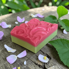 Přírodní mýdlo s olivovým olejem Meloun a Kiwi